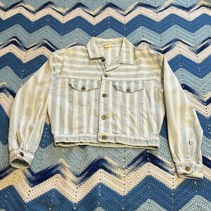 Vintage denim jacket.